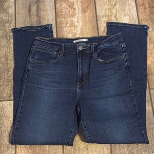 Levi’s high rise straight